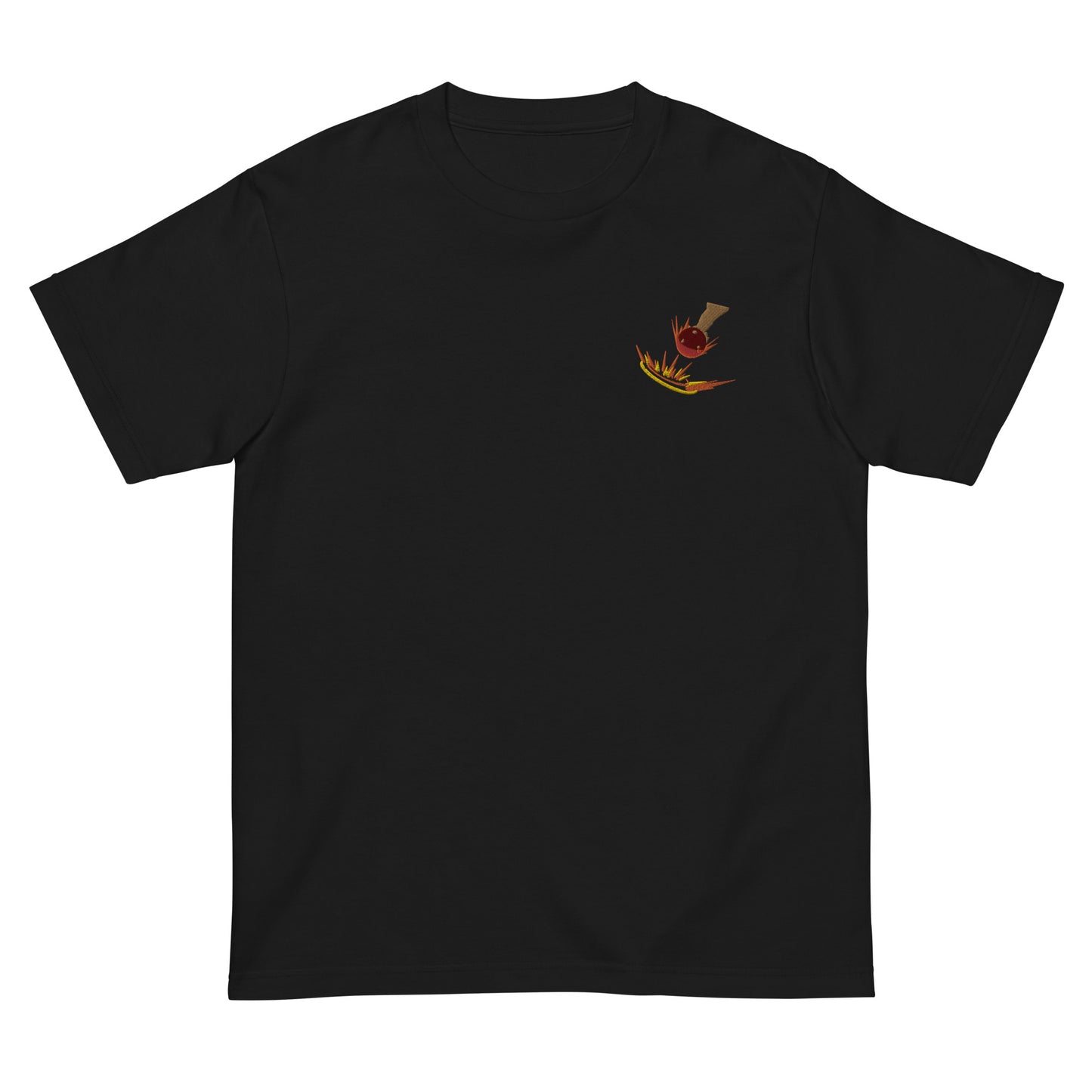 Mars Big Deimos OnePoint-Win embroidery T-shirt